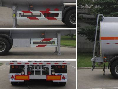 Yutong  YTZ9400GRYA Flammable liquid tank transport semi-trailer