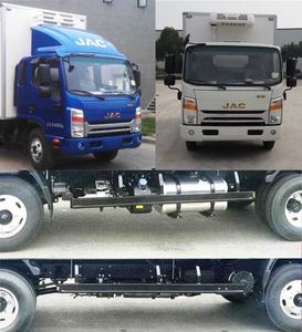 Jianghuai brand automobiles HFC5080XLCP71K1C2V Refrigerated truck