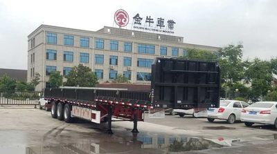 Xianghe brand automobileJJN9380ERailboard transport semi-trailer