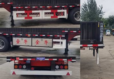 Xianghe brand automobile JJN9380E Railboard transport semi-trailer