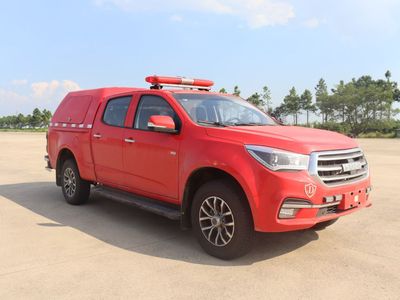 Jinsheng Shield Automobile JDX5030GXFPW038W6 Water mist fire truck