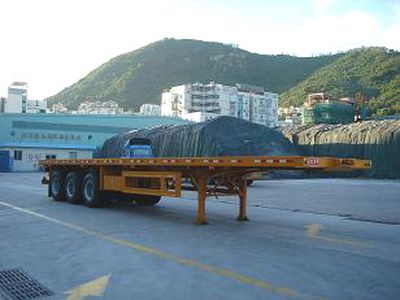 Shekou Port Machinery Brand Automobile SGJ9320TP Flat semi-trailer