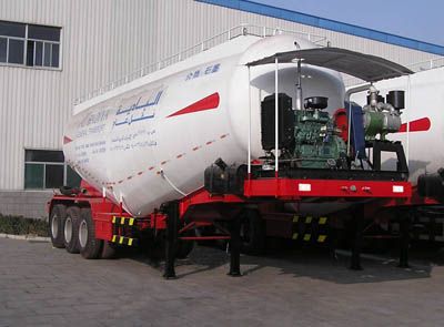 Dongyue  ZTQ9300GFLV Powder material transportation semi-trailer