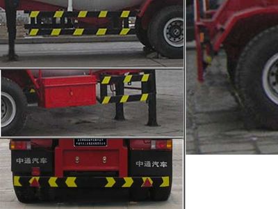 Dongyue  ZTQ9300GFLV Powder material transportation semi-trailer