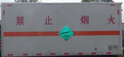 Huatong brand automobiles HCQ5045XRQEQ6 Flammable gas box transport vehicle