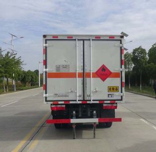 Huatong brand automobiles HCQ5045XRQEQ6 Flammable gas box transport vehicle