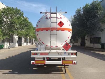 Changhua  HCH9402GRYD49 Flammable liquid tank transport semi-trailer