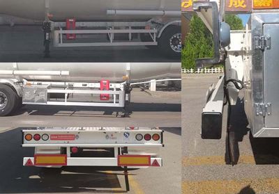 Changhua  HCH9402GRYD49 Flammable liquid tank transport semi-trailer