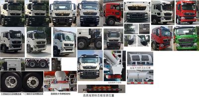 Hongchang Tianma  HCL5317GJBZZN31G64 Concrete mixing transport vehicle