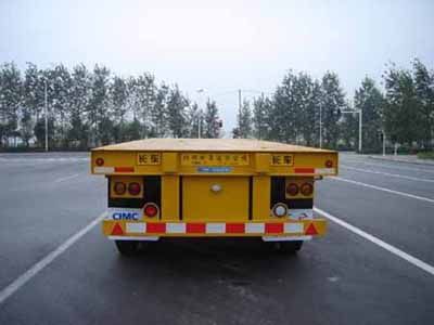 Tonghua  THT9280TP Flat semi-trailer