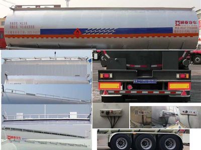 Tongyada  CTY9401GLY35 Asphalt transport semi-trailer