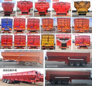 Jilu Hengchi  PG9409ZLS Bulk grain transportation semi-trailer