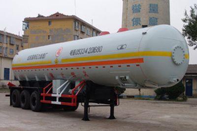 Lu Zheng  ZBR9401GYQ Semi trailer for liquefied gas transportation