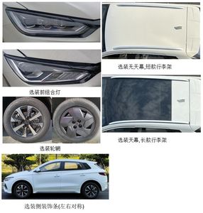 BYD  BYD7002BEV11 Pure electric sedan