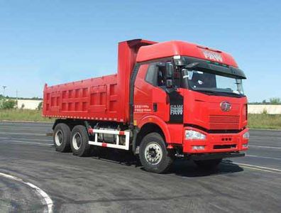 Jiefang Automobile CA3250P66K2L0T1A1E5 Flat head diesel dump truck