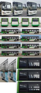 Dongfeng  DFA6100CBEV2 Pure electric city buses