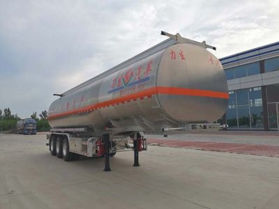 Lisheng  HLS9400GYY Aluminum alloy oil transport semi-trailer