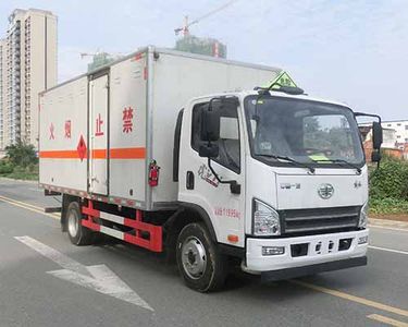 Tongruitong  CAA5120XRYC6 Flammable liquid box transport vehicle