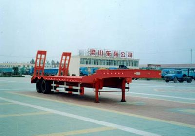 Mastercard CSQ9200TDP Low flatbed transport semi-trailer