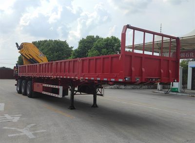 Xiangqi Automobile JDV9400JSQ Truck mounted lifting and transportation of semi-trailers