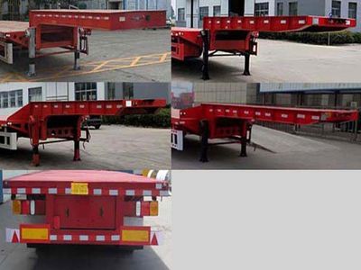 Luyue  LHX9402TDP Low flatbed semi-trailer