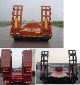 Huayuda  LHY9350TDPA Low flatbed semi-trailer