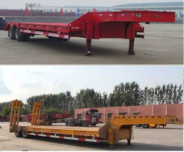 Huayuda  LHY9350TDPA Low flatbed semi-trailer