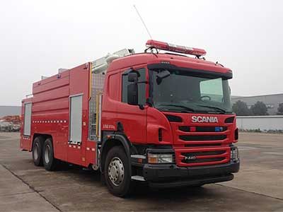 Zhonglian Automobile ZLJ5310JXFJP16 Lifting and spraying fire trucks