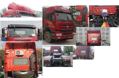 Jiefang Automobile CA4250P1K2T1E5A80 Flat headed diesel tractor