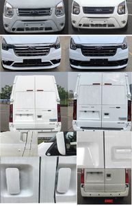 Jiangling Quanshun brand automobiles JX5048XJCMKA26X Inspection vehicle