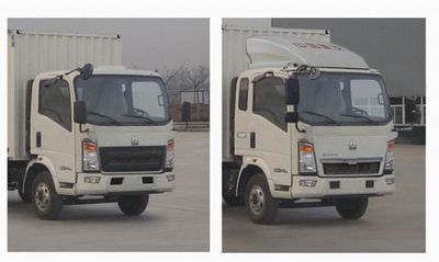 Haowo  ZZ5107XXYF3315E1 Box transport vehicle