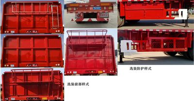 Dongrun  WSH9400P Flat semi-trailer