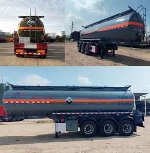 Dali  DLQ9407GFW Tank transport semi-trailer for corrosive substances