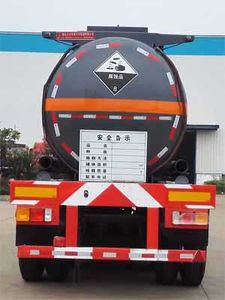 Dali  DLQ9407GFW Tank transport semi-trailer for corrosive substances