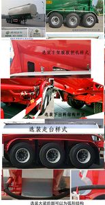 Shengrun  SKW9400GXHA Lower ash semi-trailer