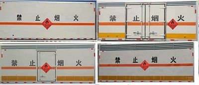 Cheng Liwei  CLW5041XRQB5 Flammable gas box transport vehicle