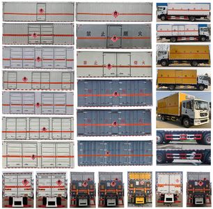 Dali  DLQ5182XRGEQ6 Flammable solid box transport vehicle