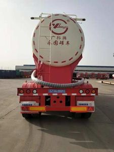 Guangke brand automobiles YGK9406GFLA Medium density powder material transportation semi-trailer