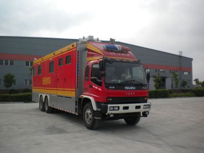 Hai Dun Automobile JDX5170XXFTZ1800 Communication command fire truck