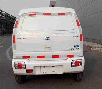 Changhe brand automobiles CH5020XXYBEVFA1B4 Pure electric box type transport vehicle