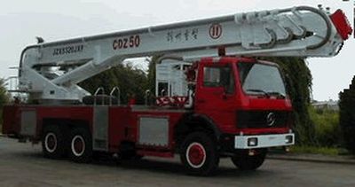 Jinzhong brand automobileJZX5320JXFCDZ50Climbing platform fire truck