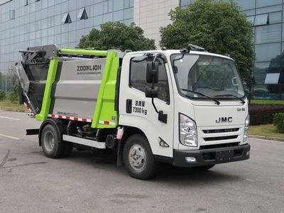 Zhonglian Automobile ZBH5072ZYSJXE6 Compressed garbage truck