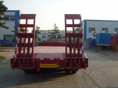 Taicheng  LHT9352TDP Low flatbed semi-trailer