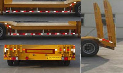 Liangxing brand automobile LX9290TDP Low flatbed semi-trailer