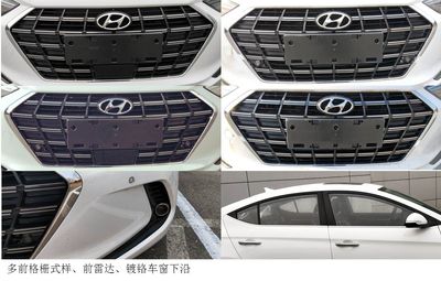 Beijing Hyundai Automobile BH7142CBAS Sedan