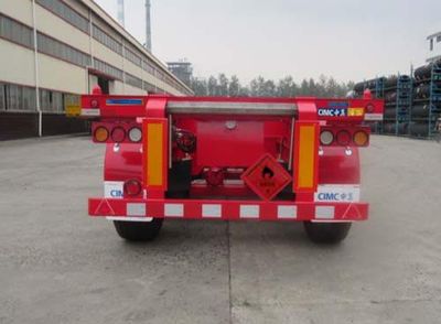 Tonghua  THT9400TWY Transport semi-trailer of dangerous goods tank frame