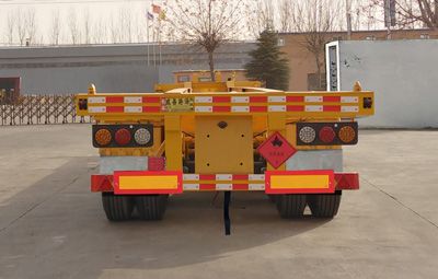 Huazheng brand automobiles LHZ9401TWY Transport semi-trailer of dangerous goods tank frame