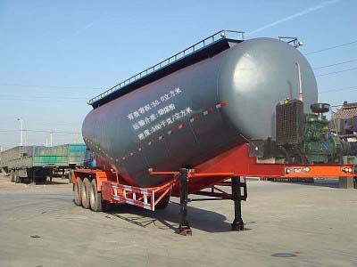 Juwang  ZJW9401GFL Powder material transportation semi-trailer