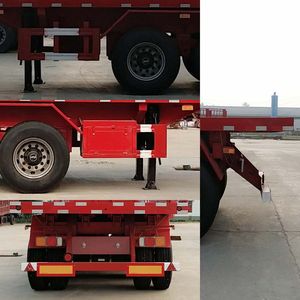 Hongyan  CQZ9400ZZXP Flat dump semi-trailer