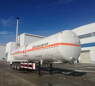 Qinghua Ji brand automobiles DHJ9400GDY Low temperature liquid transport semi-trailer